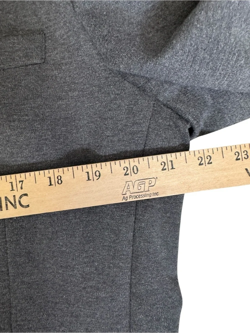 Artefact Gray Knit Blazer Jacket Large Quiet Luxury Business Casual Stretch